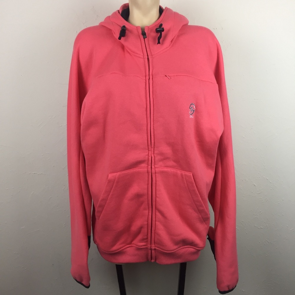 Loki Corral Fleece Full Zip Hoodie Jacket Medium
